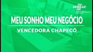 Meu Sonho Meu Neg&oacute;cio Sebrae - SC - Vencedora Chapec&oacute; (F&aacute;brica de biscoitos e salgados)