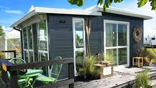 Уникальный природный ультрасовременный стеклянный дом от Eco Cottages | Концепции крошечных домов