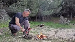 BUSHCRAFT DAY,COCINA AL FUEGO, VICTORINOX RANGER GRIP#bushcraft#victorinox