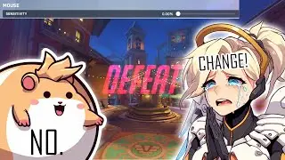 I tried to win an Overwatch match on 0 sensitivity