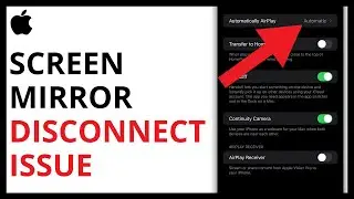 Why Does Screen Mirroring Keep Disconnecting on iPhone [SIMPLE GUIDE]