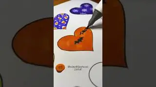 Easy Bat Tutorial #coloringtutorial #ohuhumarkers