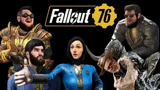 Here We Go Again! Fallout 76 Live VERTICAL with Jake, Dinosaur Deal & HUNTERMG