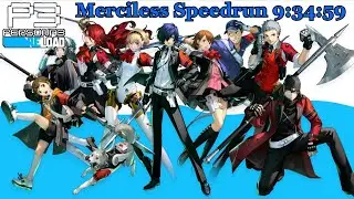 Persona 3 Reload Speedrun PS5 - Merciless, True Ending 9:34:59