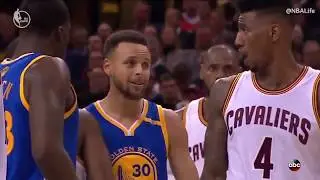 Stephen Curry & Iman Shumpert Fight- NBA Finals Game 3