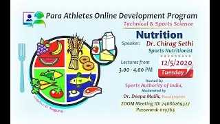 Nutrition for Para Athletes