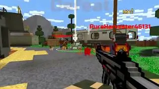 Pixel Gun 3d Crazy moments!!
