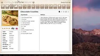 Computer Cuisine Deluxe 9.0 &ndash; How to use the Find Menu