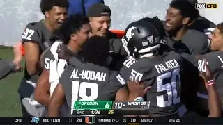 Washington State 95 Yard Pick Six vs Oregon | 2022 College Football