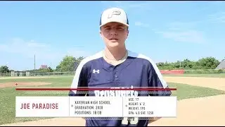 Joe Paradise (1B,3B) College Recruitment Video