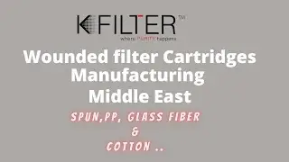 PP wound filter cartridge machines supplier  - string wound filters manufacturing
