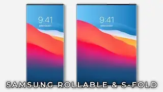Samsung ROLLABLE Smartphone & Galaxy S-Fold Triple Folding Smartphone - FUTURE is INCREDIBLE!!!