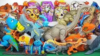 Jurassic World Unboxing Review | Devour T-Rex Brachiosaurus RC Raptor Velociraptor Spinosaurus |ASMR