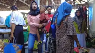 Asian Village Life 🇮🇩 The REAL Rural Market in Indonesia, Southeast Asia