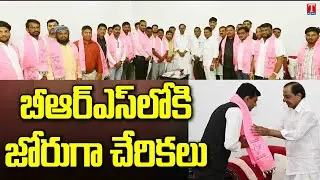 Maharashtra People Joining in BRS Party In Presence Of CM KCR | T News