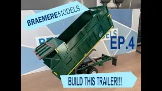 Braemere Models - How to build a 1:32 silage trailer kit - Episode 4