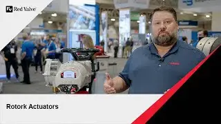 Rotork Actuators for Red Valve Pinch Valves
