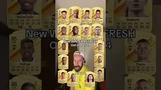 New Winter Refresh cards out on eafc24 part two