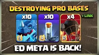 Electro Dragon + Totem = Pro's Destroyed! Th18 Electro Dragons are destroying Pro Bases in coc