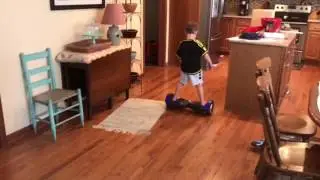 Asher Testing the New AlienWheels Hoverboard