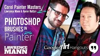 Photoshop brushes in Corel Painter 2016