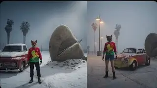 GTA 5 online Rigby & Rigby 1/2  Goodbye 2024 Hello 2025 #rigby&frac12;  #gta5  #gta5online