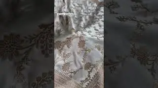 😍 White Colour Banarasi mashru silk saree with gold zari jaal weaves ✨️ #saree #reshampeharavas