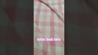 Cotton check fabric cotton contact for more details - +91 98703 02775
