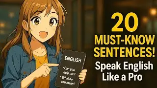 Top 20 English Sentences You Must Know in  Daily Life | Simple and Basic English for Beginners