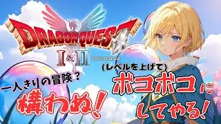 【DQ1＆２】レベルを上げて殴るのが一番手っ取り早い。【Projectアリア】#Vtuber #バ美肉 #ドラクエ1 #ドラゴンクエスト1
