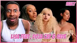 Jeff Mattias reagindo LISA - BORN AGAIN feat. Doja Cat & RAYE (Official Music Video) | REACT