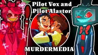 PILOT ALASTOR AND PILOT VOX reacts to HUMAN VOX X HUMAN ALASTOR 📺📻 Gacha2 reacts to #hazbinhotel2 