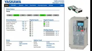 Настройка имени и IP-адреса Profinet для привода Yaskawa A1000 с помощью Proneta