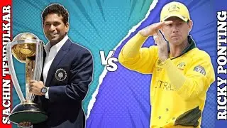 Sachin Tendulkar vs Ricky Ponting ☠️💫 Test Comparison || Test ka king 👑? || IND vs AUS😨