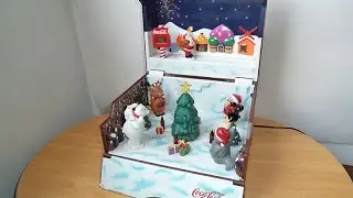 Cofre Coca Cola El Tesoro de la Navidad con Música y Luces Completo