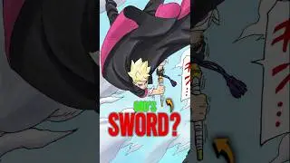 DO YOU KNOW WHY BORUTO'S SWORD IS SO POWERFUL? #animeshort #boruto #momoshiki