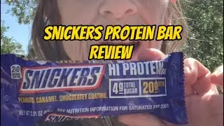 Snickers Protein Bar full length food review #funny #food #review #viral