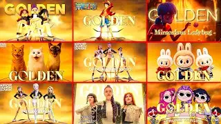 GOLDEN – Huntr/x Through Different Versions | Guess the Song | K-POP Demon Hunters!