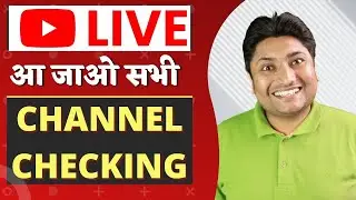 YouTube Channel Checking Live Stream & Giveaway Result  | 13 March 2022