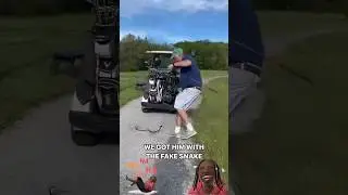 HILARIOUS Snakes On The Golf Course PRANK GONE WRONG 🐍⛳️