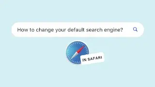 How To Change Your Default Search Engine (IN SAFARI)