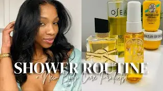 Self Care Shower + Feminine Hygiene Routine +NEW Body Care Products | Brazilian Bum Bum Cream Review