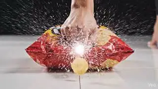 Satisfying Chip Bag ASMR #ai #asmr #shoes #chips