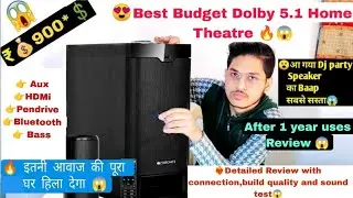 Zebronics Juke bar 9400 pro Dolby 5.1 Detailed review , Sound Test🔥 bass🔥, Budget 5.1 Home Theatre 🤔