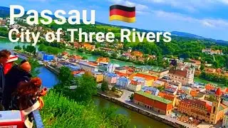 Passau ,Bavaria Germany City of Three Rivers 🇩🇪