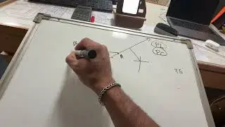 Chart work | Transfer of position line | chart no. 5056