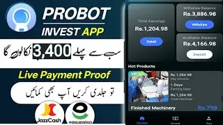 Probot Earning App &bull; New Pakistani Easypaisa Jazzcash Earning App &bull; Online Earning App in Pakistan