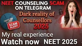 STORYTIME -NEET COUNSELLING👩&zwj;⚕SCAM ON TELEGRAM |FRAUD IN THE NAME OF HELP (NEET)😈 lONLINE BULLYING🤬🤬
