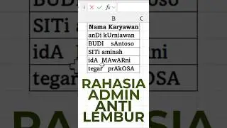 Cara Merapikan Ribuan Nama Karyawan dalam Hitungan Detik!