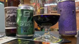 Turning Point Brew Co. Тысячи зол (2024) 11% ABV, выдержанный в бочках имперский стаут.